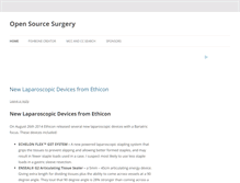Tablet Screenshot of opensourcesurgery.com